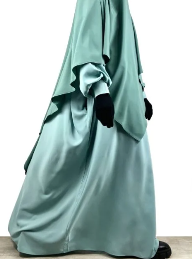 Abaya Manches Bouffantes